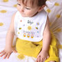 My 1st Easter Pastel Sunshine Super Soft Baby Bib, thumbnail 1 of 1