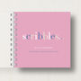 Personalised 'Scribbles' Small Notebook, thumbnail 9 of 10