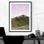 Pen Y Fan Brecon Beacons Landscape Art Print, thumbnail 1 of 3