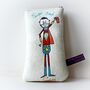 Personalised Super Dad Embroidered Glasses Case, thumbnail 1 of 2