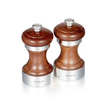 Sterling Silver And Walnut Peugeot Peppermill, 3 of 4