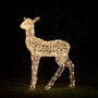 Twinkly Smart LED Outdoor Acrylic Christmas Doe Figure, thumbnail 12 of 12