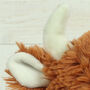 Highland Cow Brown Plush Soft Toy, Gift, thumbnail 7 of 9