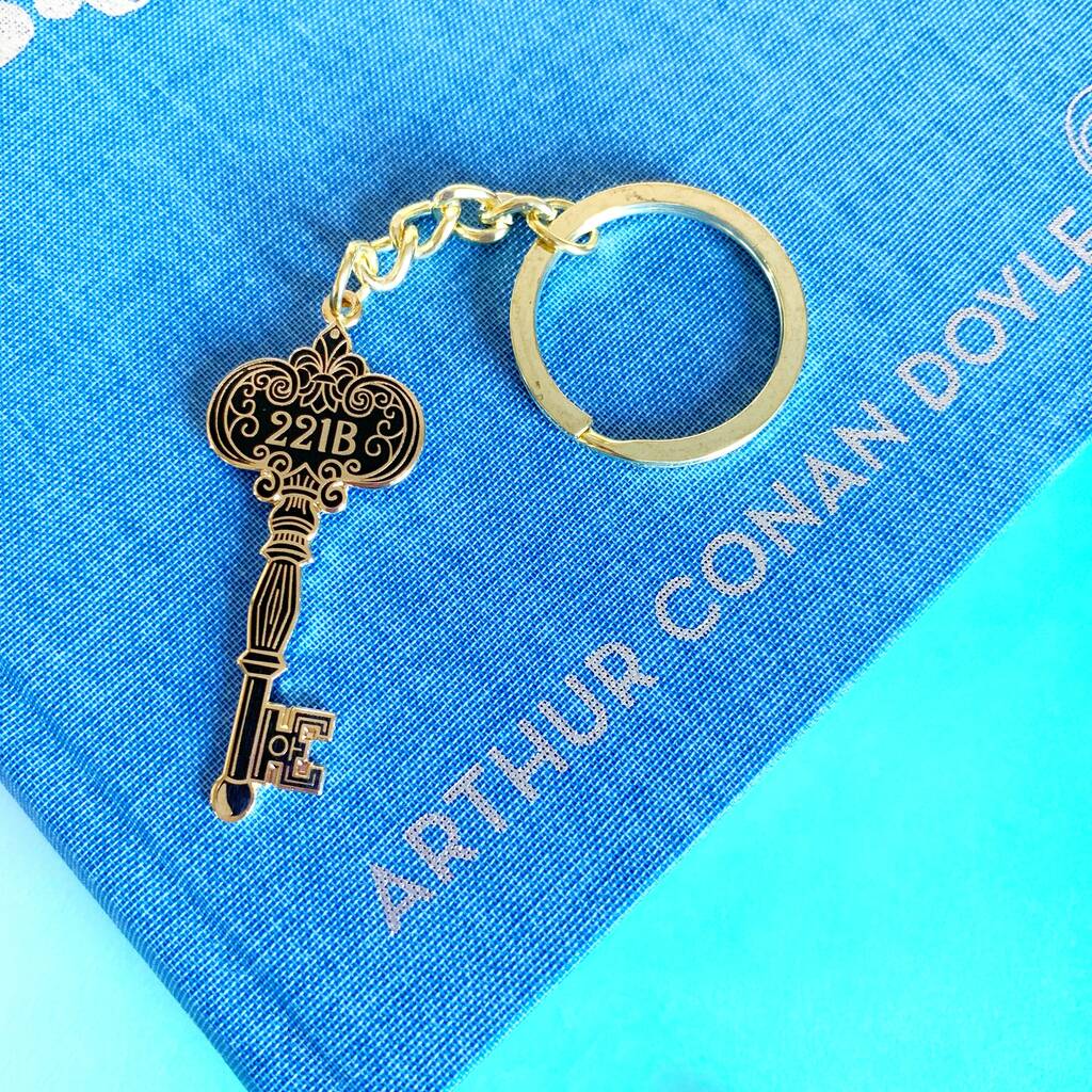 221b Baker Street Key Ring By Fable & Black