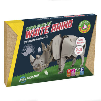 Build Your Own Personalised White Rhino, 7 of 10