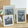 Brass Plated Fine Photo Frame, thumbnail 1 of 7