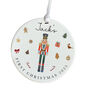 Christmas Ceramic Ornament Nutcracker Ballerina, thumbnail 4 of 7