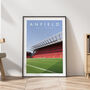 Liverpool Fc Anfield Main Stand Poster, thumbnail 3 of 7