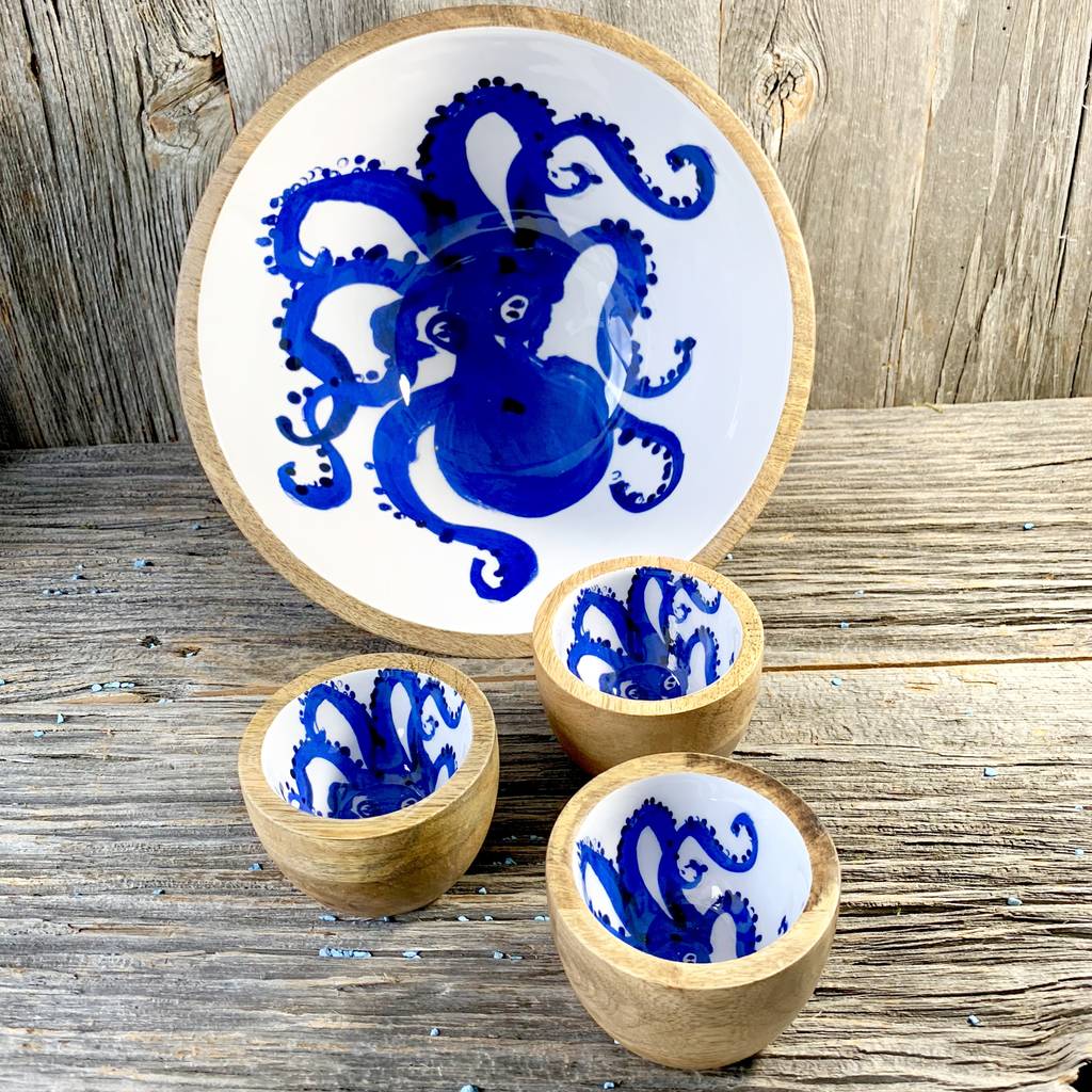 Octopus Bowl By London Garden Trading