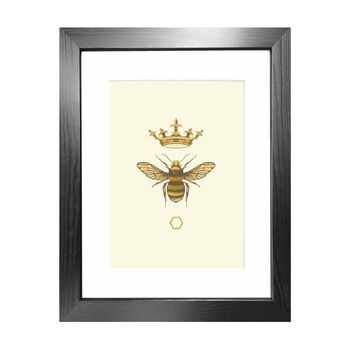 'The Honey Queen Bee' Fine Art Print Colour, 7 of 8