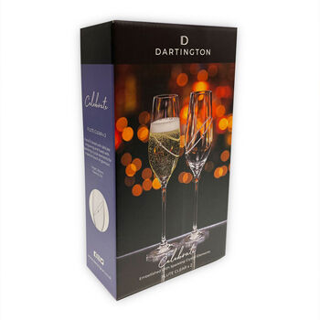 Dartington Celebration Champagne Flutes – Pair, 3 of 3