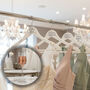 Personalised Classic Wedding Dress Bridal Hanger, thumbnail 2 of 5