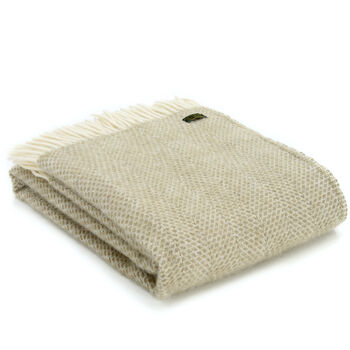 Beehive Wool Throw In Various Colours, 5 of 7