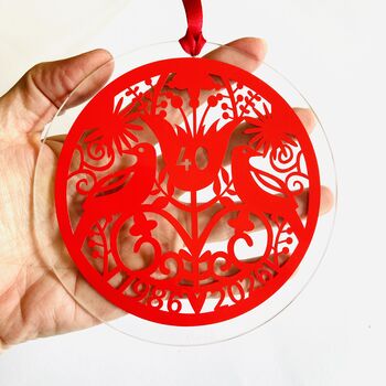 40th Anniversary Sun Catcher, 12 of 12