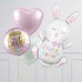 Soft Pastel Happy Easter Bunny Balloon Package, thumbnail 3 of 4