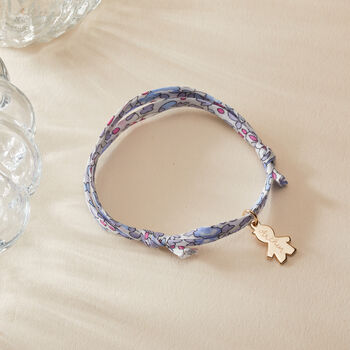 Personalised Mini Family Liberty Bracelet, 4 of 6