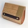 Cherry Hardwood And Leather Clutch Bag, thumbnail 9 of 9