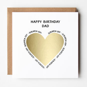 Simple Scratch Off Surprise Card, 3 of 6