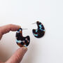 Coral Teardrop Earrings, thumbnail 2 of 7