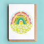 Spring Rainbow Happy Mother's Day Card, thumbnail 1 of 2
