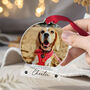 Personalised Pet Memorial Photo Ornament | Custom Dog, thumbnail 7 of 12