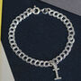 Children's Personalised Silver Initial Charm Bracelet, thumbnail 3 of 7