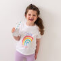 Personalised Four Ever Sweet 4th Birthday T Shirt, thumbnail 1 of 12