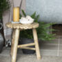 Small Bamboo Stool/ Side Table, thumbnail 2 of 2