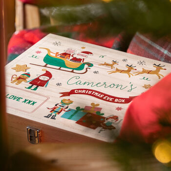 Personalised Festive Characters Christmas Eve Box, 3 of 10