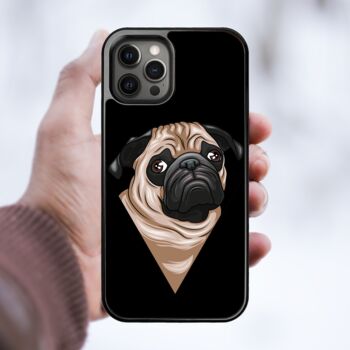 Cute Pug iPhone Case, 3 of 4