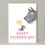 Scottie 'Happy Father's Day' Card, thumbnail 1 of 2