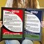 18 Years Of Being A Football Fan 18th Birthday Print Gift 50 Clubs Available, thumbnail 5 of 7