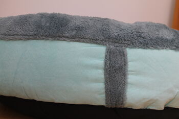 Wraparound Fleece Dog Bed Large, 12 of 12