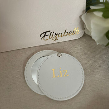 Personalised Compact Mirror, 4 of 8