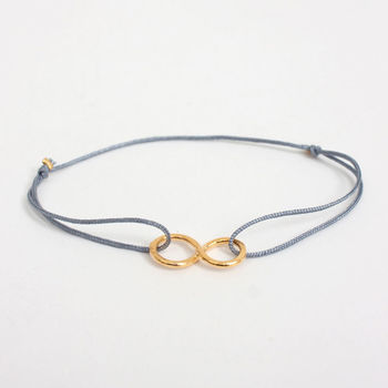 Gold Infinity Bracelet, Assorted Colours, 4 of 9