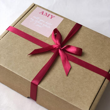 Personalised 'Will You Be My Bridesmaid Gift Box', 5 of 6