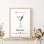 My Signature Cocktail Personalised Print, thumbnail 2 of 12
