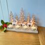 Christmas Tree And Deer Tea Light Holder, thumbnail 2 of 3