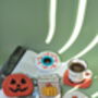 Spooky Halloween Punch Needle Mug Rugs, thumbnail 5 of 9