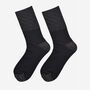 Women's Glitter Socks Folding Cuff Black Rainbow Sparkle, thumbnail 1 of 5