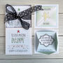 Fathers Day Message Parcel Keepsake Box, thumbnail 7 of 8