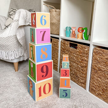 Large Stacking Toy Blocks For Babies And Toddlers, 2 of 12