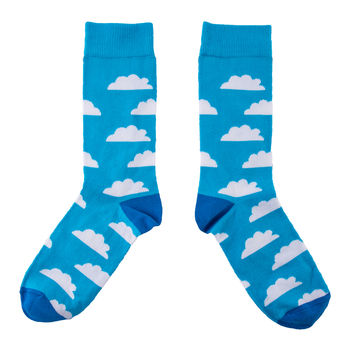 Unisex Ethical Cloud Socks, 4 of 4