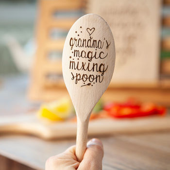 Personalised Recipe Book And Magic Spoon Gift Set, 5 of 5