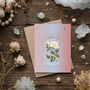 Cancer Zodiac Flower Card, thumbnail 1 of 4
