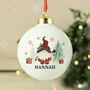 Personalised Gonk Christmas Bauble, thumbnail 3 of 5
