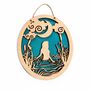 Wild Swimming Wooden Wall Plaque, thumbnail 1 of 6