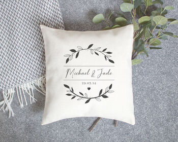Personalised Couples Cushion, 5 of 8
