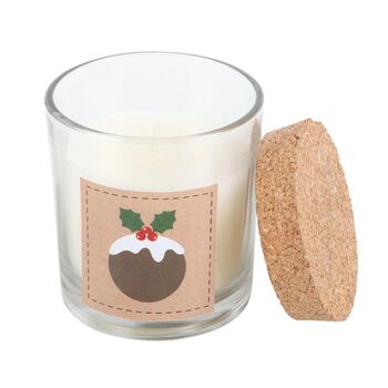 Christmas Pudding Candle, 2 of 3