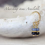 Ombre Blue Sapphire Bracelet In Silver Or Gold, thumbnail 9 of 11